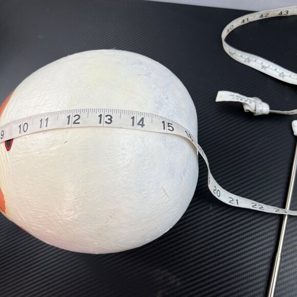 Hand Painted Santa Claus LARGE Gourd Christmas Folk Art 16” Tall Unique Rustic - Picture 11 of 13